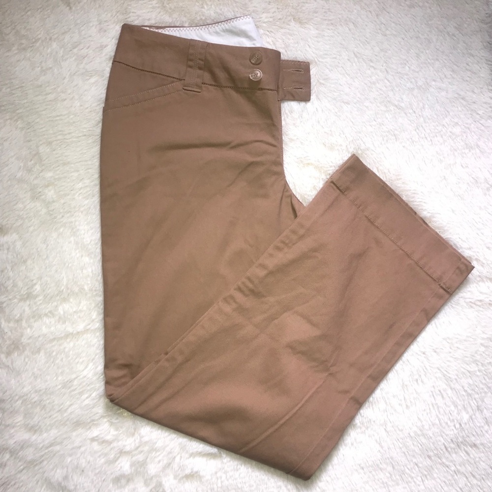 Dress barn tan chino khaki pants